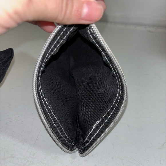 🛍️3/$30 Kiehl’s black zippered cosmetic travel pouch bag - Picture 10 of 12